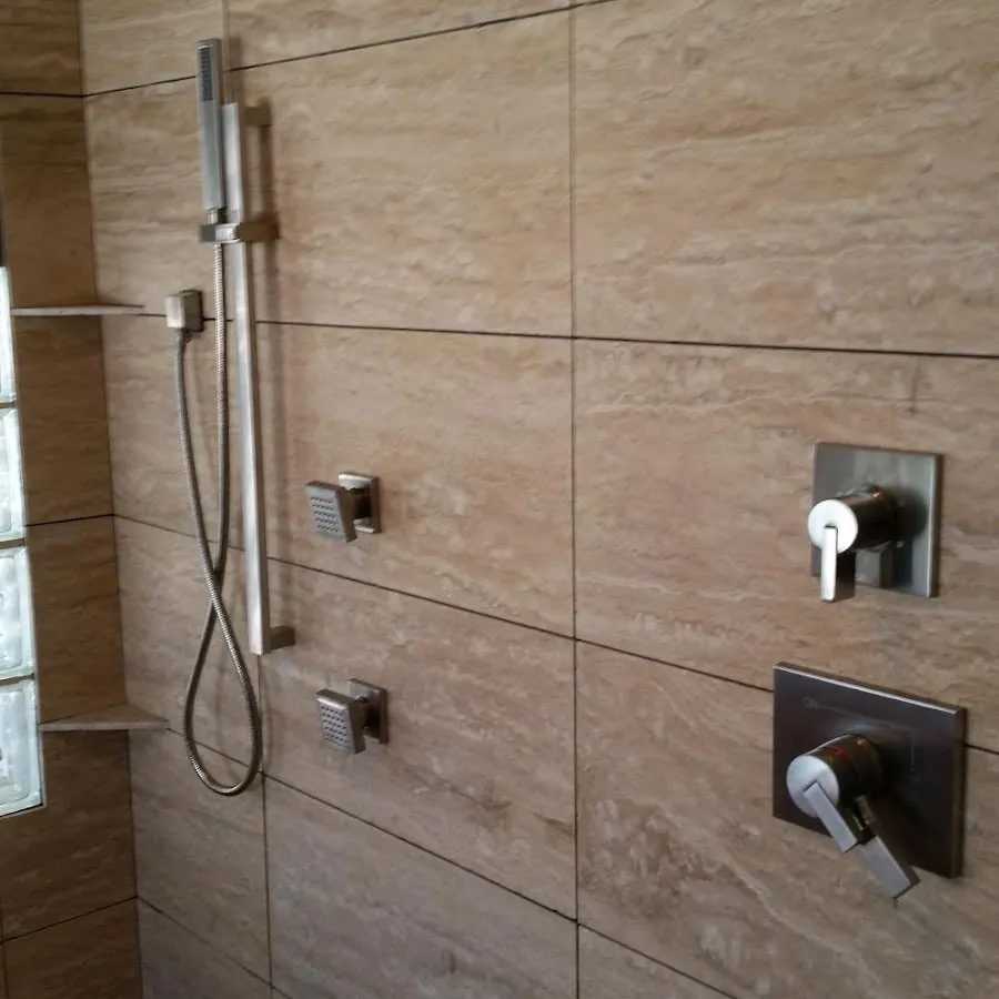 Shower fixture installation for Water Heater Replacement in Providence Village